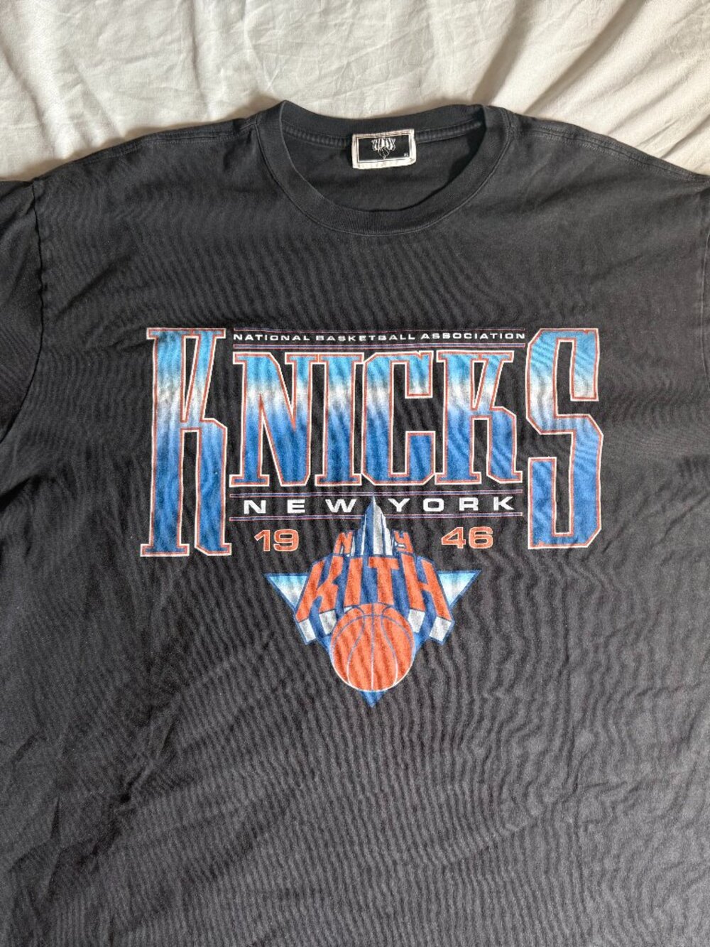 Kith New York Knicks Vintage Logo Tee Shirt XL